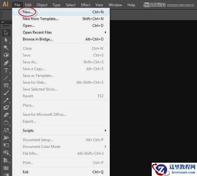 Illustrator调出人物照片质感的黑白效果
