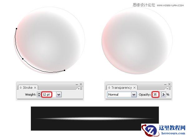 Illustrator制作万圣节带血丝的恐怖眼球