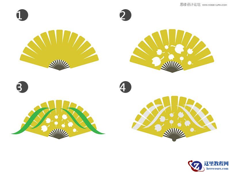 Illustrator制作日式风格的无缝纹理教程
