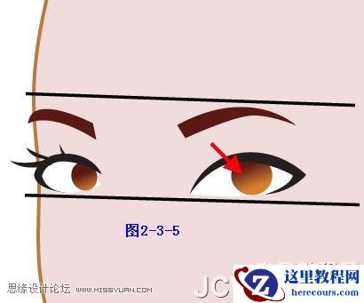 Illustrator插画人物系列之清纯美女的绘制