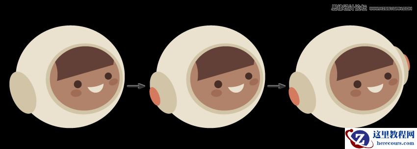 插画设计：AI绘制复古风格的宇航员海报