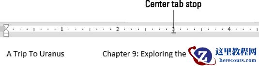 中心标签生效。