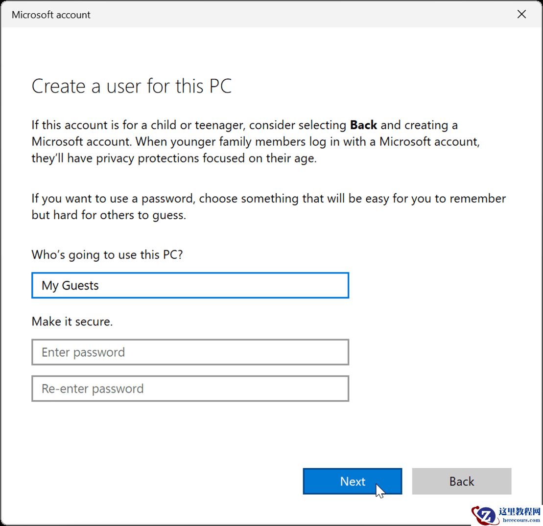 win11如何开启访客模式？Win11创建访客账户教程