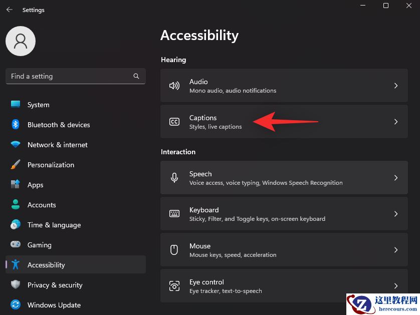 Win11 22H2如何启用系统范围实时字幕?