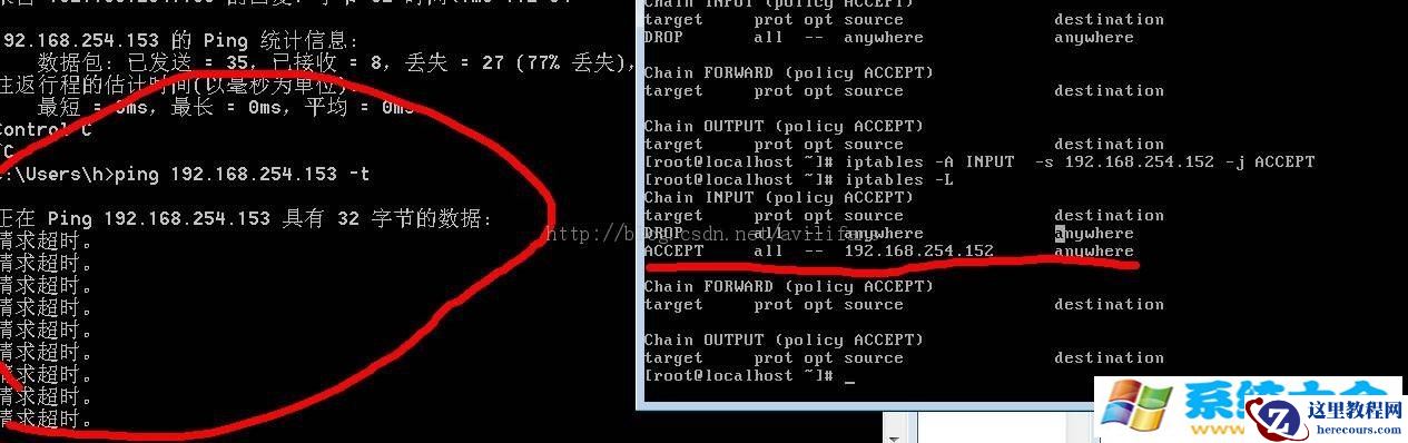 iptables知识理论的学习与实践举例