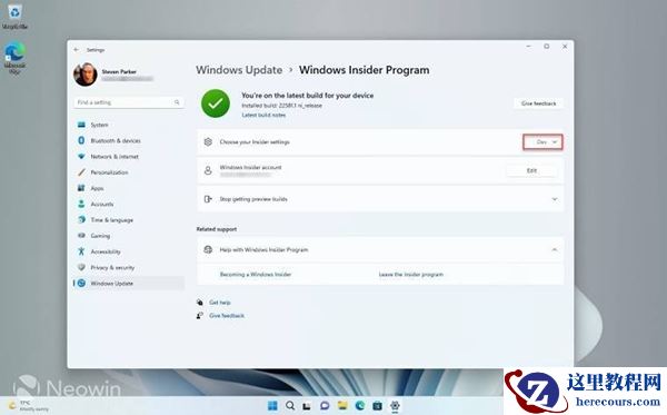 win11 canary如何回到beta频道？win11canary回到beta方法