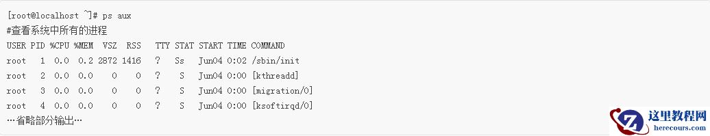 Linux新手入门：PS命令查看正在运行的进程