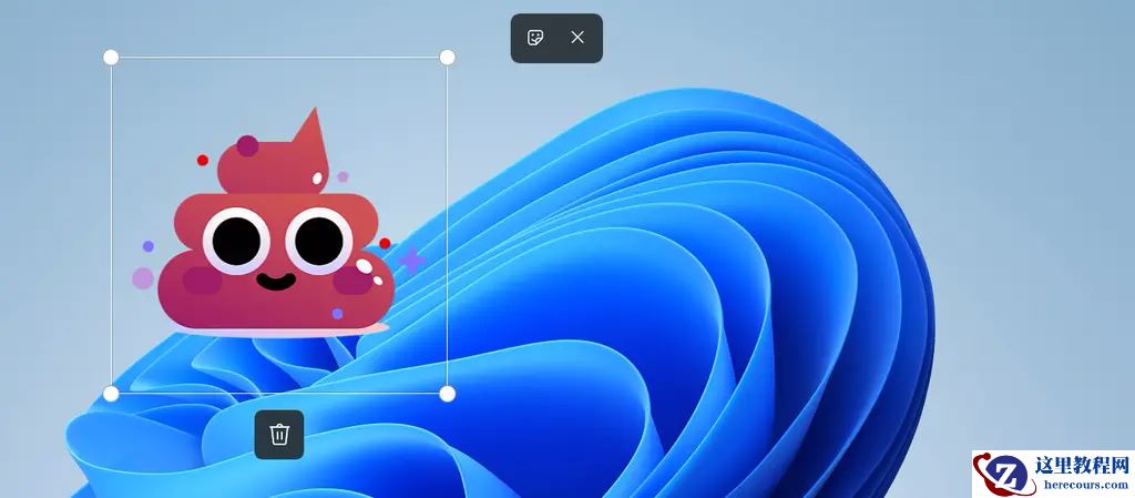 Win11 22H2怎么启用桌面贴纸Desktop Stickers?