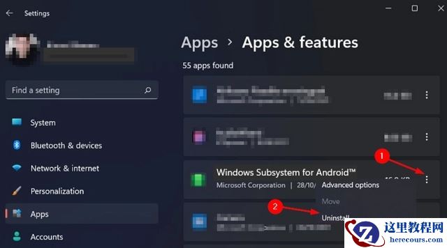 windows11安卓子系统怎么卸载?如何在win11上卸载wsa?