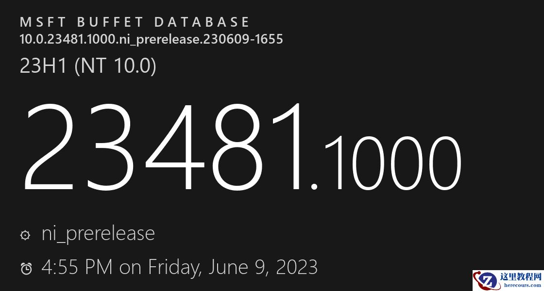 微软发布Windows 11 Insider Preview Build 23481！附更新日志