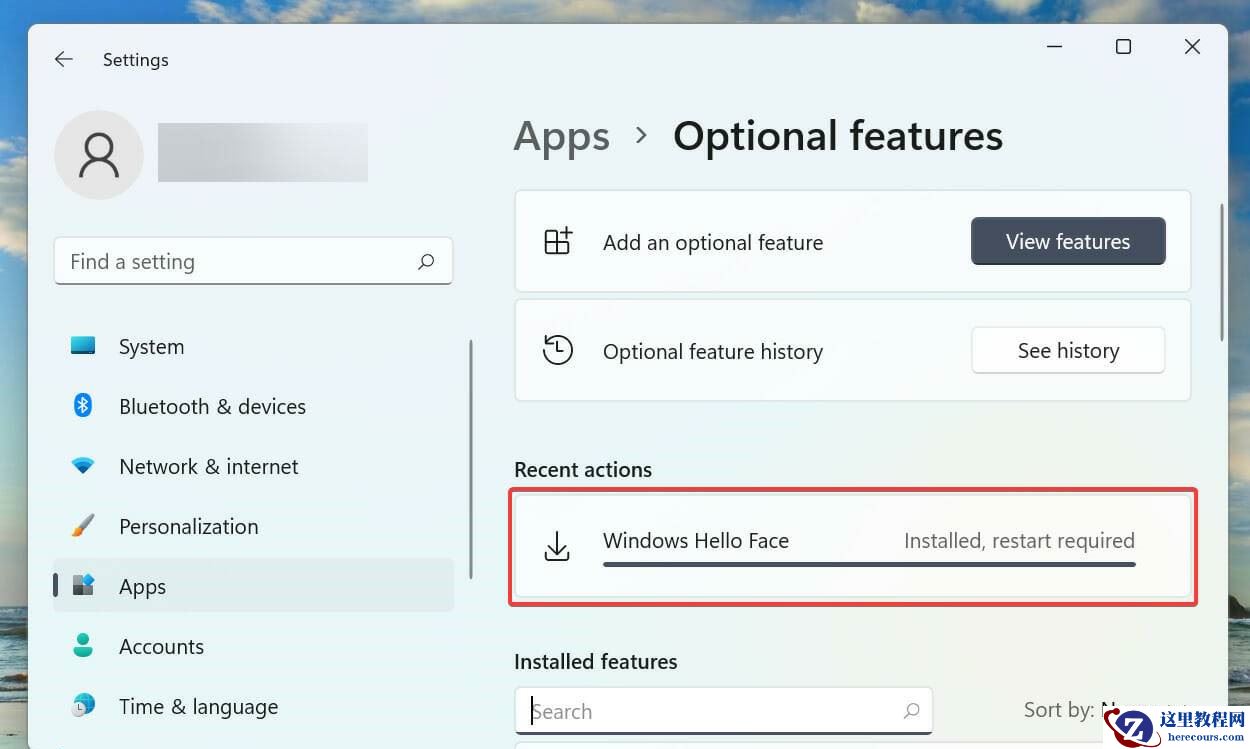 Win11如何安装Hello面部驱动程序？