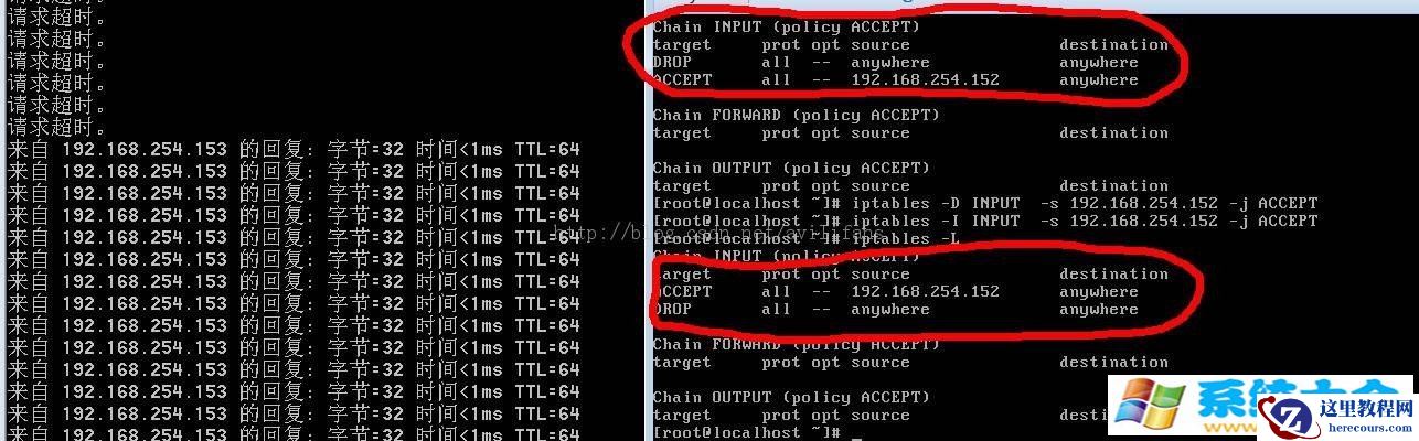 iptables知识理论的学习与实践举例