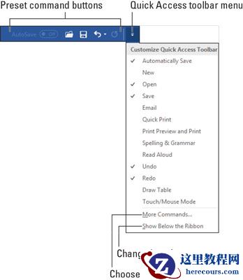 word2019快速访问