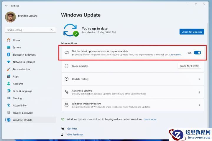 Windows11 RP Build 22621.2361预览版更新发布：网站将更加个性化！
