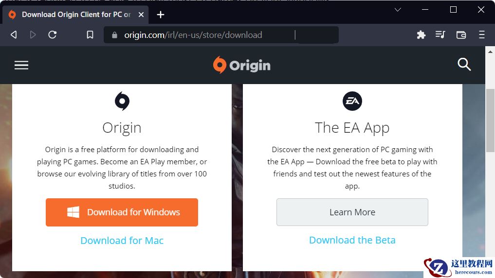 Win11怎么下载安装Origin?Win11下载安装Origin教程