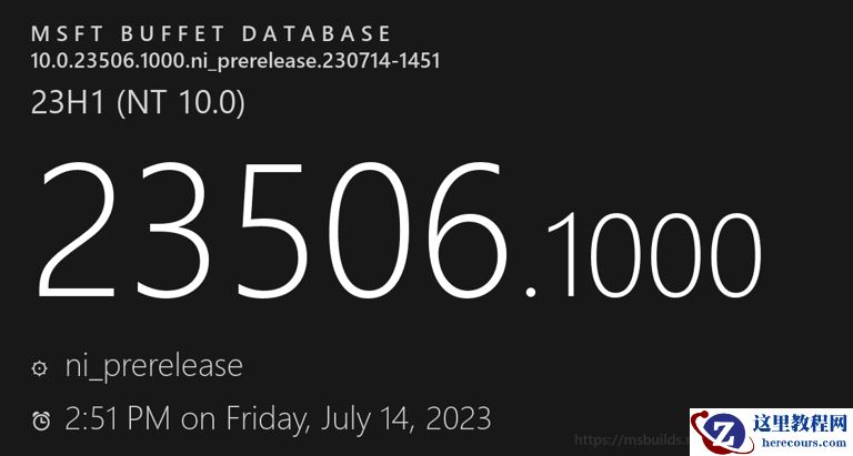 微软Win11 Insider Preview Build 23506预览版更新发布!