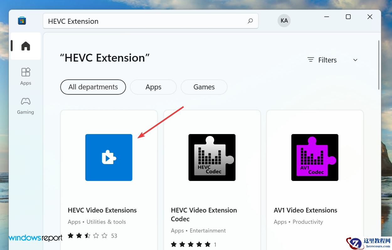 Win11如何安装HEVC扩展?HEVC视频扩展安装教程
