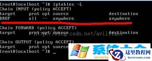 iptables知识理论的学习与实践举例