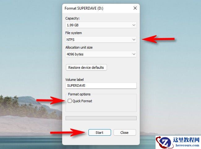 怎么在Windows11上格式化硬盘驱动器或SSD？
