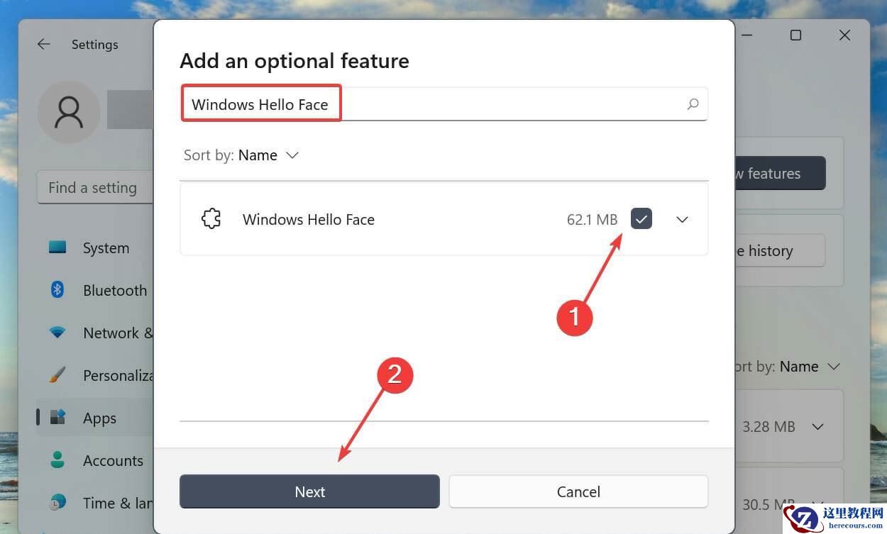 Win11如何安装Hello面部驱动程序？