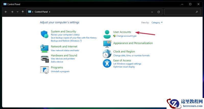 怎样使用控制面板删除Microsoft帐户？