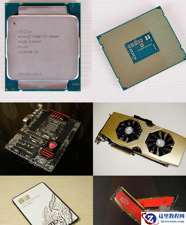 技术编辑教您如何组装水冷电脑