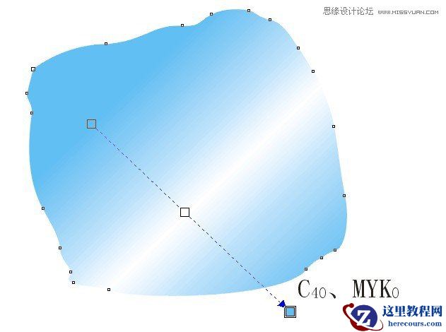 CorelDRAW绘制质感的橙子和冰块