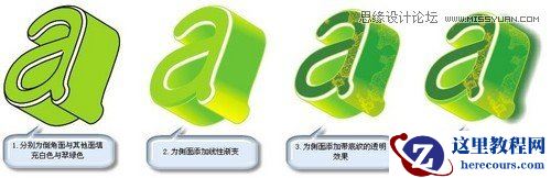 CorelDraw制作花纹立体字实例教程