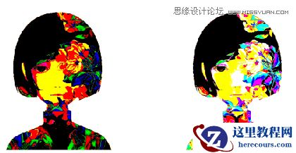 CorelDRAW如何制作类似PS中的阈值效果