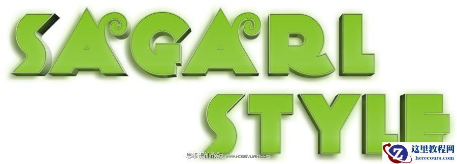 CorelDRAW制作箱体发光字教程