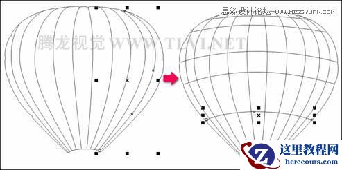 CorelDRAW绘制时尚的热汽球海报教程