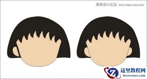 Coreldraw绘制樱桃小丸子儿童节插画