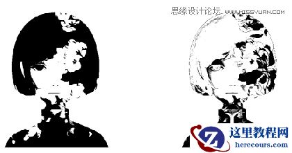 CorelDRAW如何制作类似PS中的阈值效果