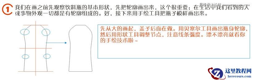 CorelDraw绘制奶茶饮料包装教程