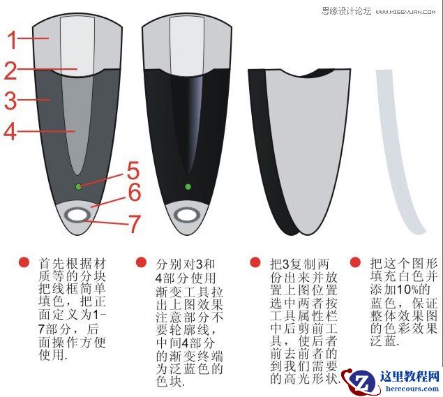 Coreldraw绘制质感效果的立体感U盘教程
