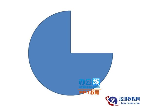 利用PowerPoint2010一分钟搞定三维环状饼图