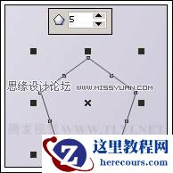 使用CorelDRAW绘制多边形和方形