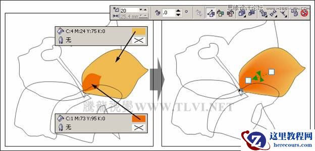CorelDRAW绘制时尚风格的美少女漫画