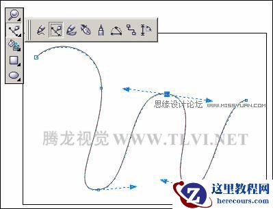 CorelDRAW中的贝塞尔工具详解