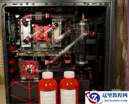技术编辑教您如何组装水冷电脑