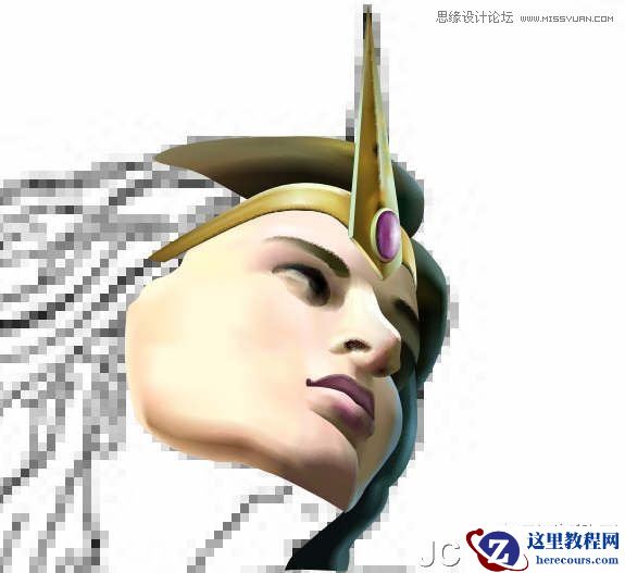 CorelDRAW巧用网格工具绘制恶魔谷插画