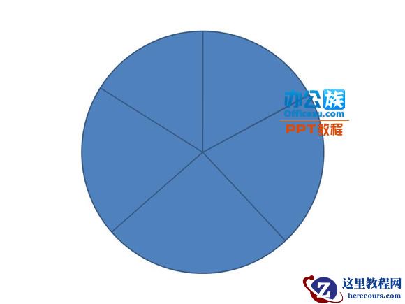 利用PowerPoint2010一分钟搞定三维环状饼图