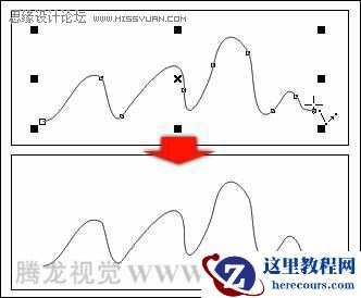CorelDRAW中多点线工具的应用