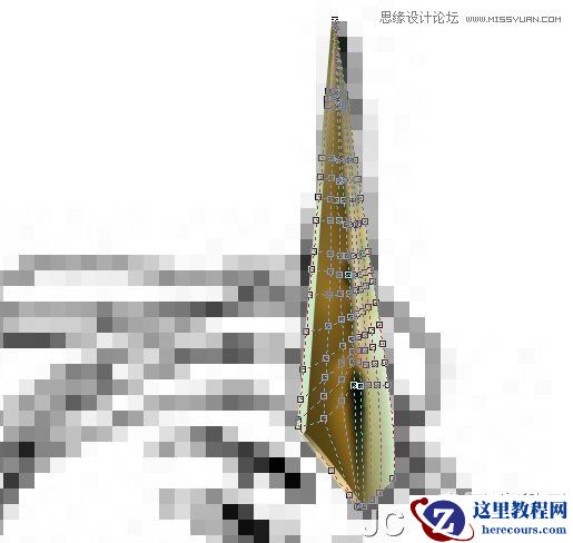 CorelDRAW巧用网格工具绘制恶魔谷插画