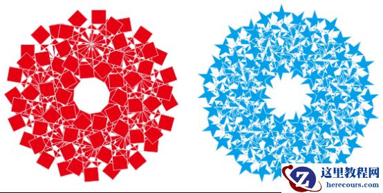 CorelDRAW制作剪纸风格的创意花纹