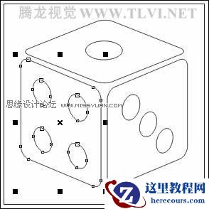 在CorelDRAW中为对象填选择颜色