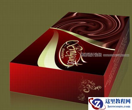 CorelDraw实例教程：英文商标字体设计