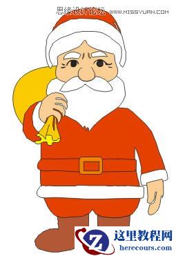 CorelDRAW制作圣诞节贺卡教程