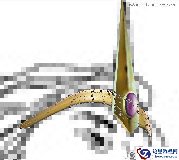 CorelDRAW巧用网格工具绘制恶魔谷插画