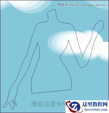 CorelDRAW绘制卡通风格的时尚美女教程